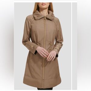 Cole Haan Signature Hooded Rain Jacket